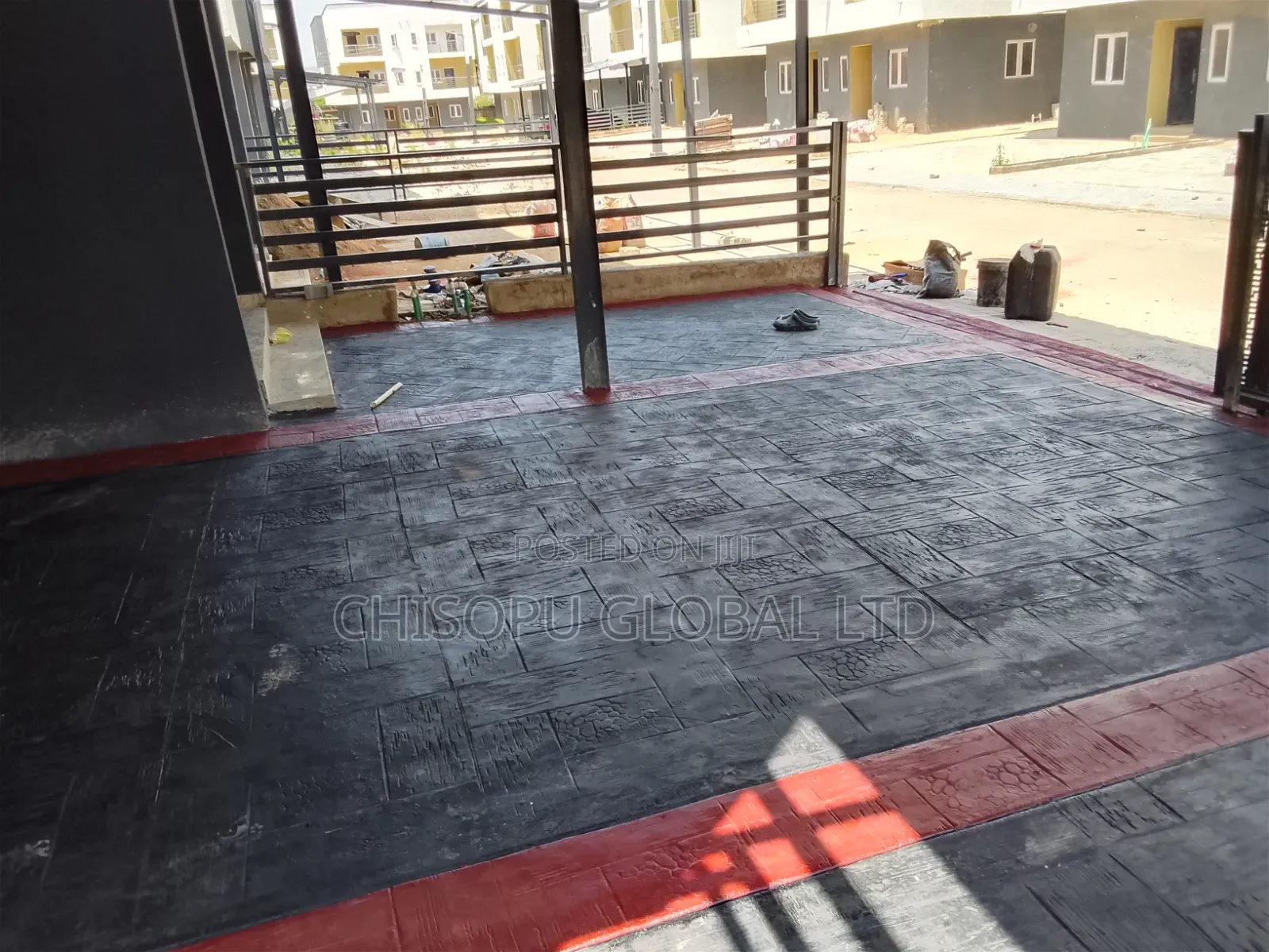 Professional Stamp Concrete Floor Installation