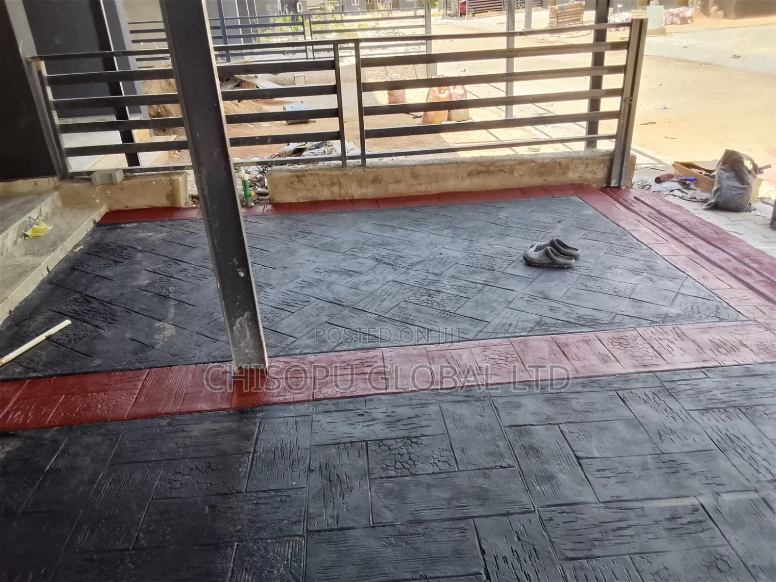 Professional Stamp Concrete Floor Installation