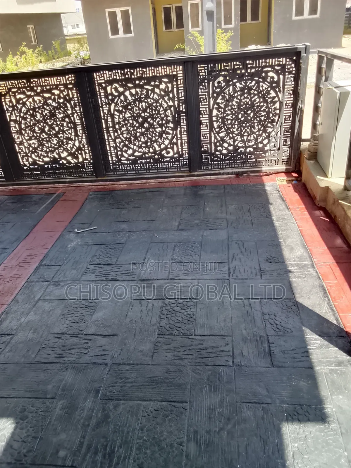 Professional Stamp Concrete Floor Installation