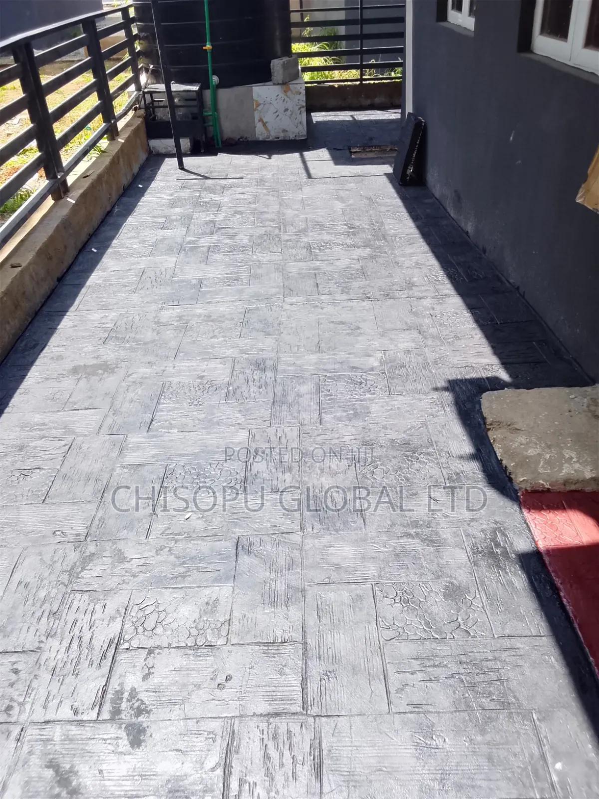 Professional Stamp Concrete Floor Installation