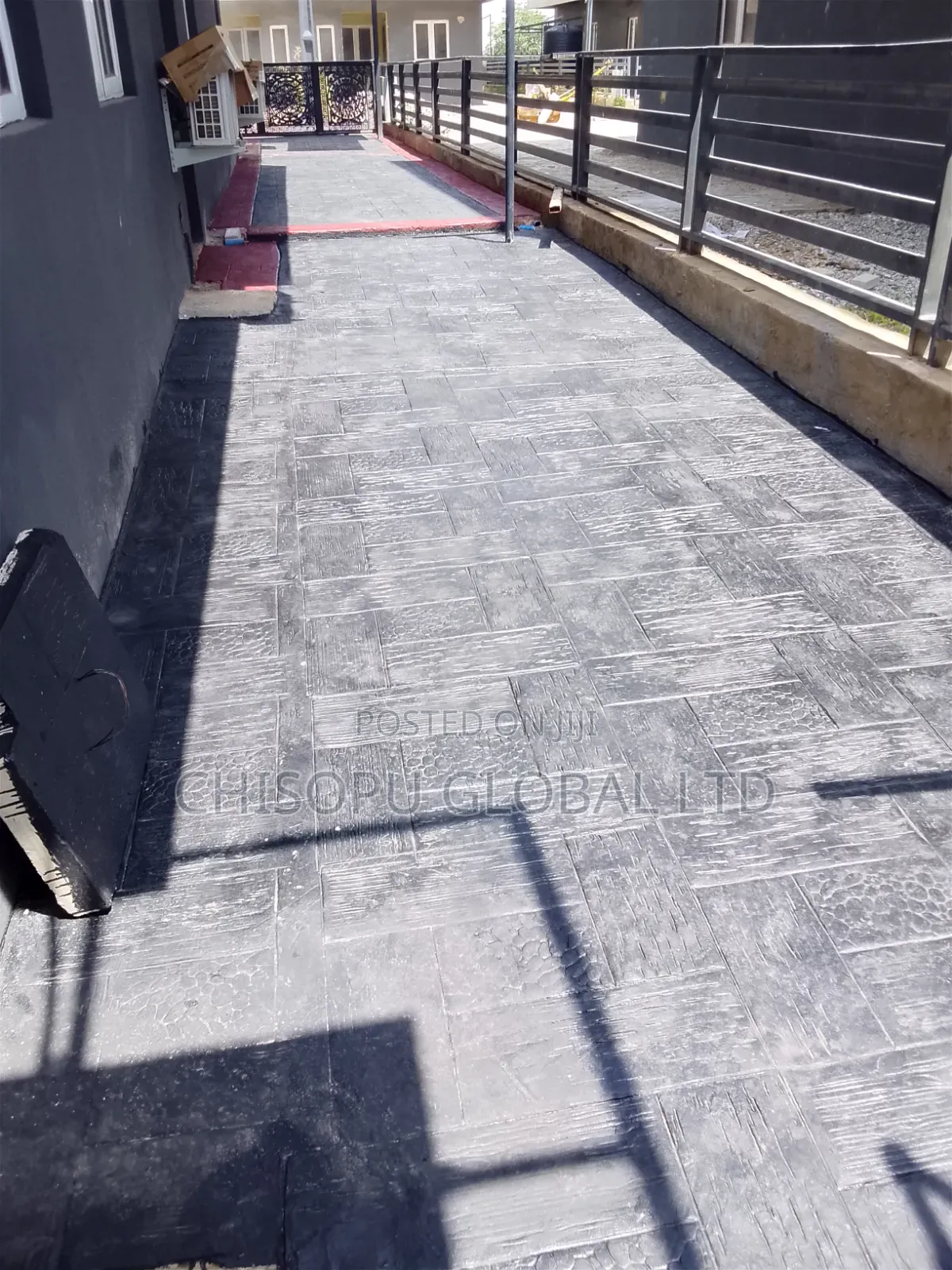 Professional Stamp Concrete Floor Installation