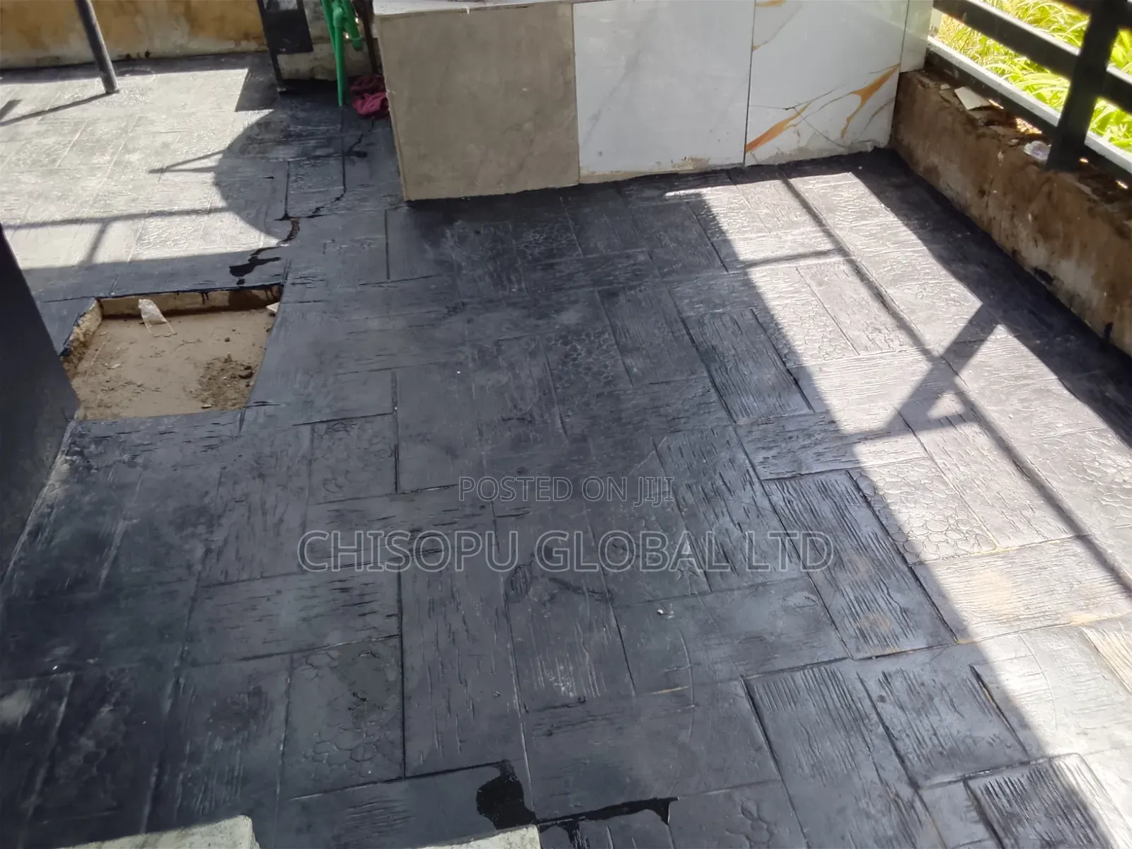 Professional Stamp Concrete Floor Installation