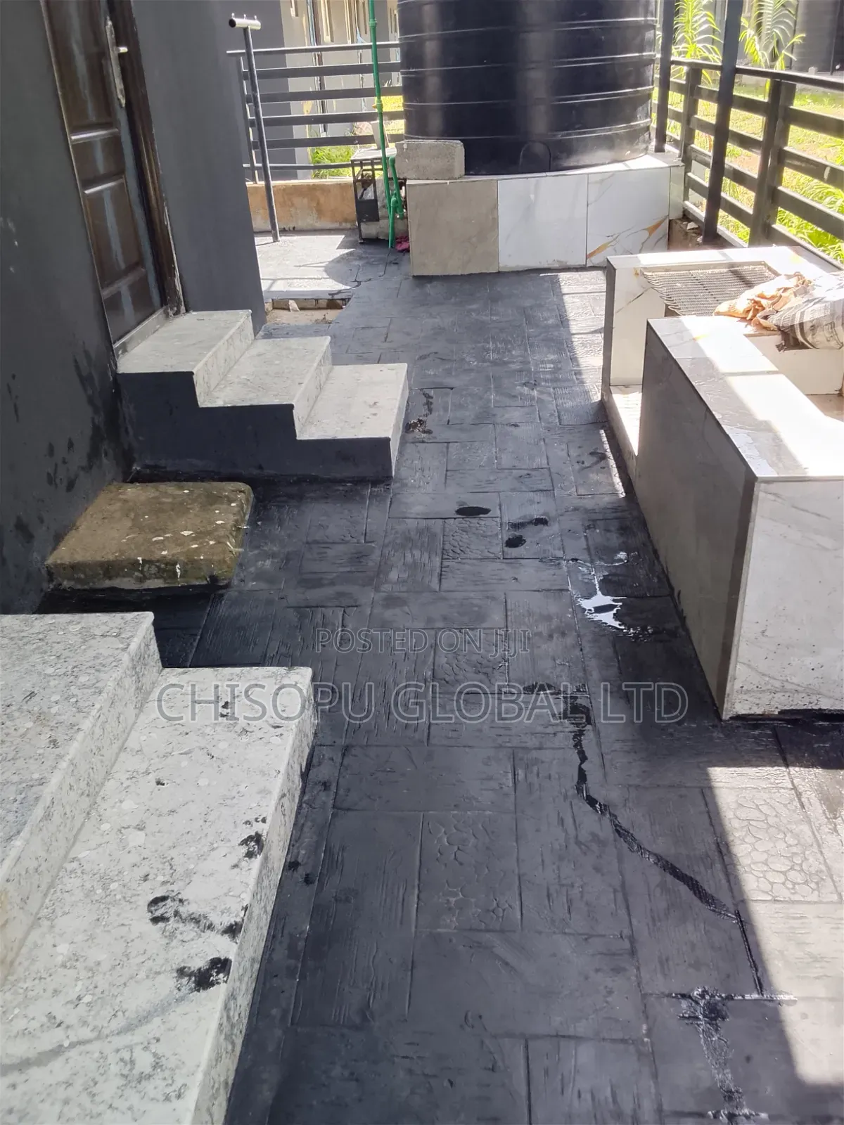Professional Stamp Concrete Floor Installation