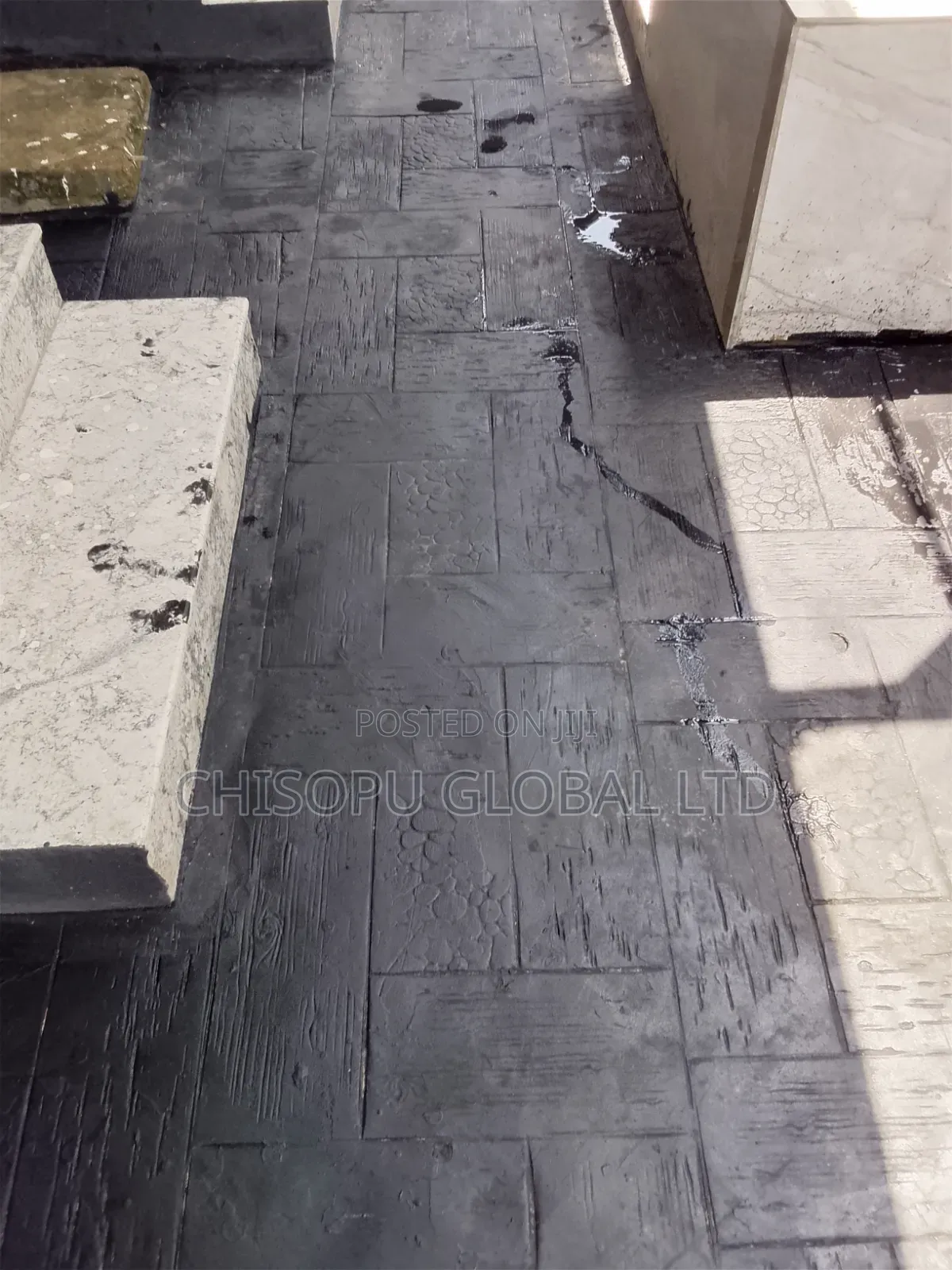 Professional Stamp Concrete Floor Installation