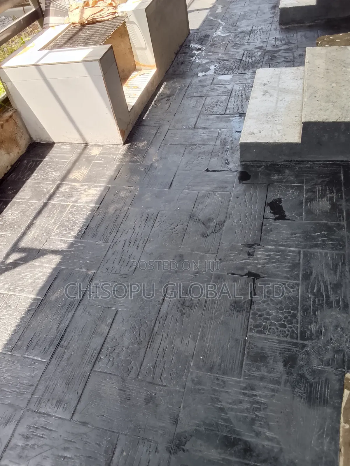 Professional Stamp Concrete Floor Installation