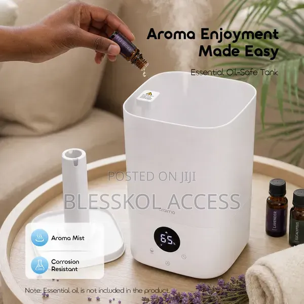 Oraimo MistGlow 3.2L Smart Humidifier With LED Display 7-Color Light
