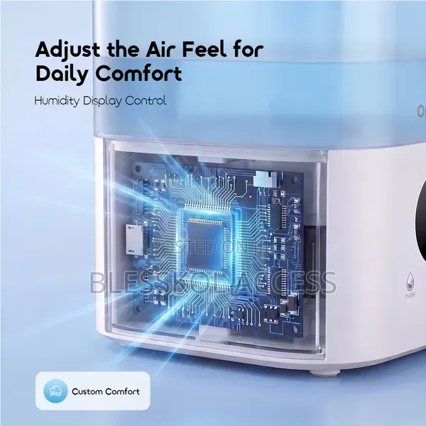 Oraimo MistGlow 3.2L Smart Humidifier With LED Display 7-Color Light