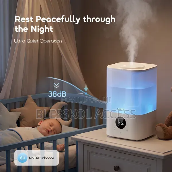 Oraimo MistGlow 3.2L Smart Humidifier With LED Display 7-Color Light