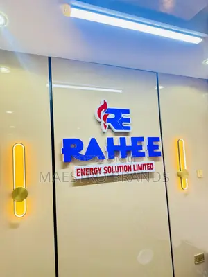 Indoor Signage With Interior Design