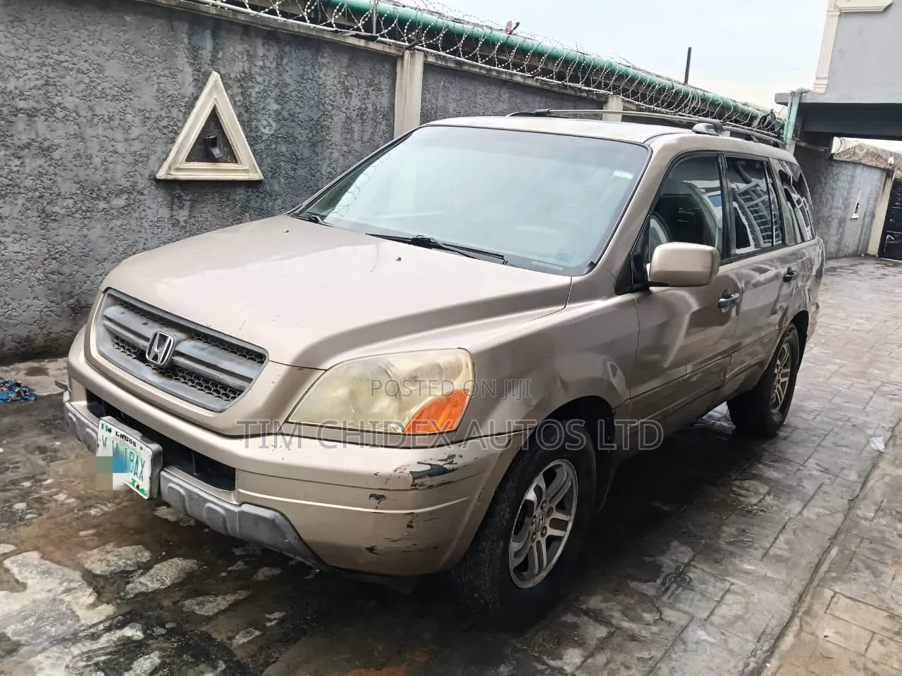 Honda Pilot EX 4x4 (3.5L 6cyl 5A) 2004 Gold