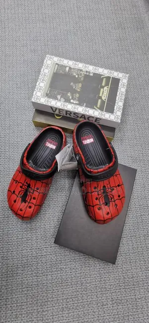 Spider Red /Black Ash Crocs Frank 7h