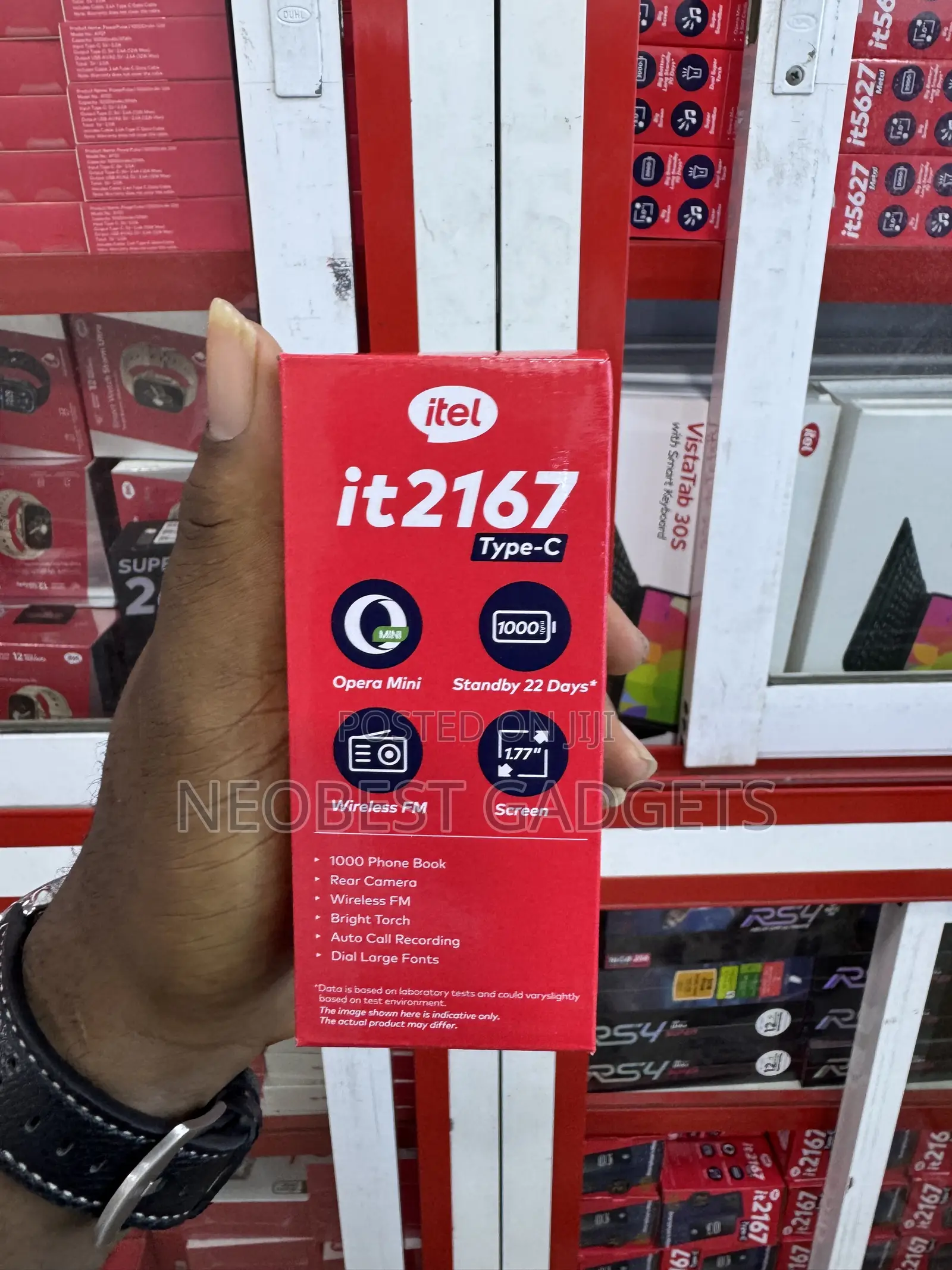 New Itel IT2171 Black
