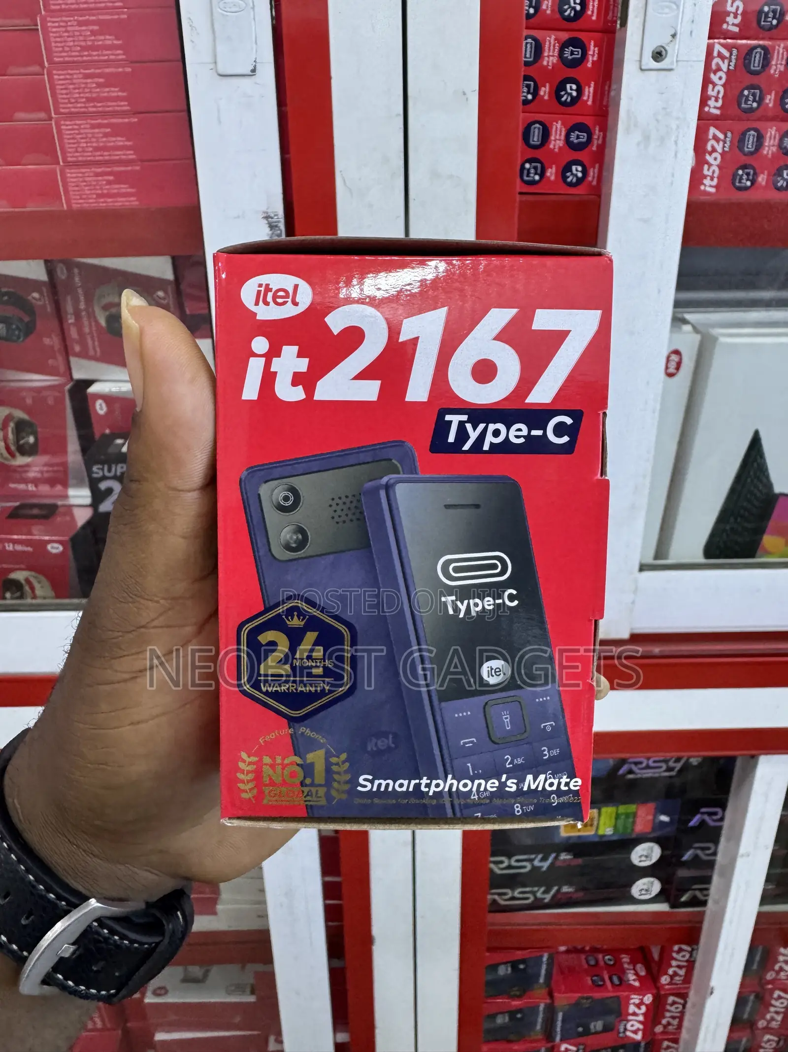 New Itel IT2171 Black