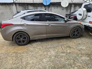 Hyundai Elantra Limited 2012 Brown