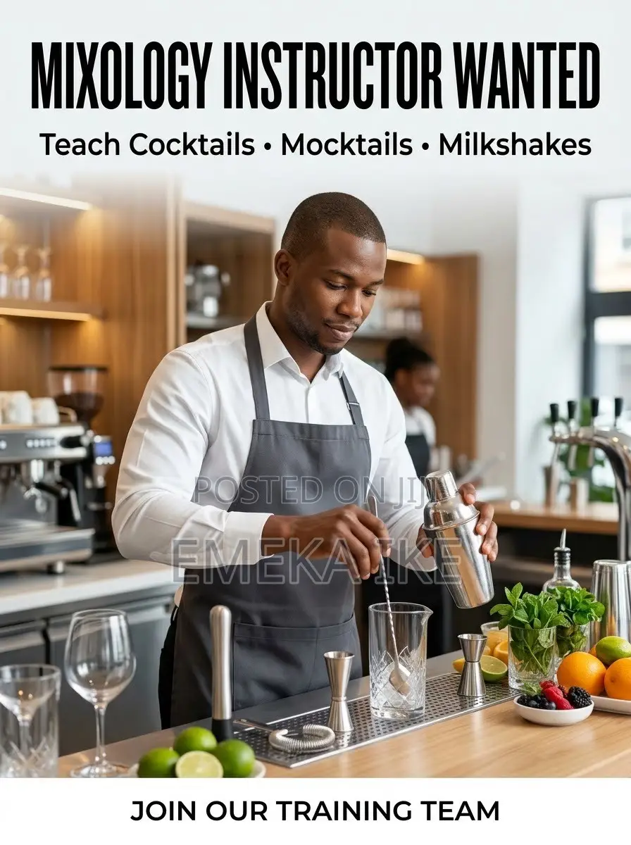 Experienced Mixology Bartending Instructor