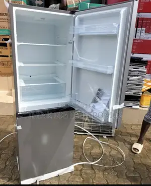 Brand New Hisense Bottom Freezer Refrigerator (Silver)