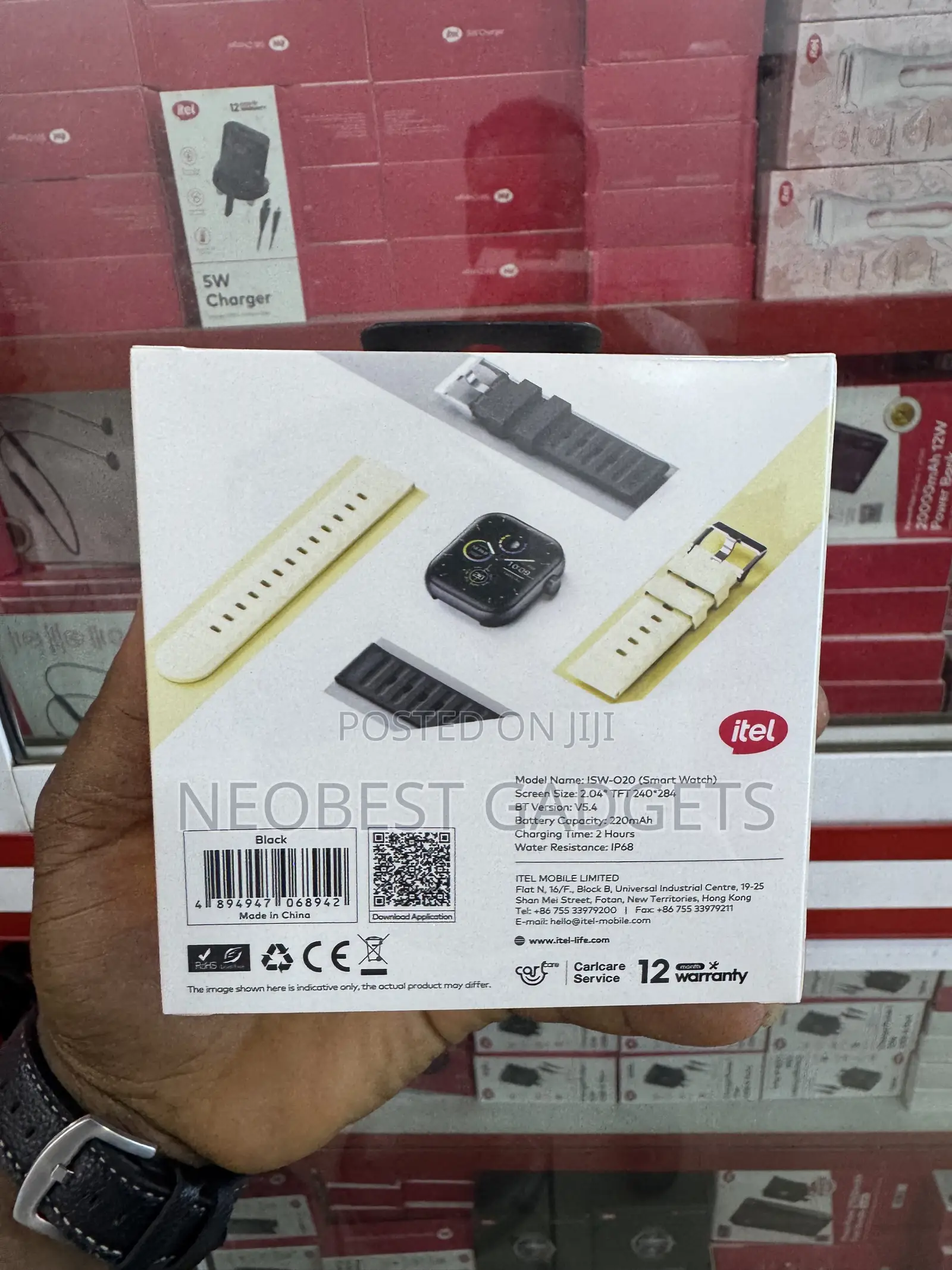 Itel Smart Watch Fit 020