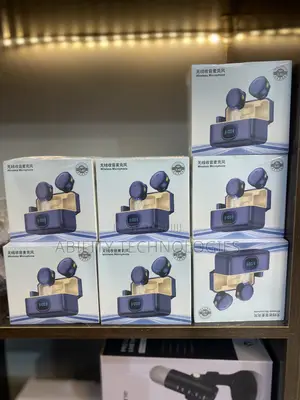 Magnetic Round Wireless Microphone