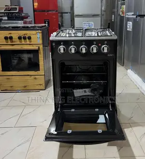 Kenstar 50x50 Standing Gas Cooker (3 Gas + 1 Electric Hotplate)