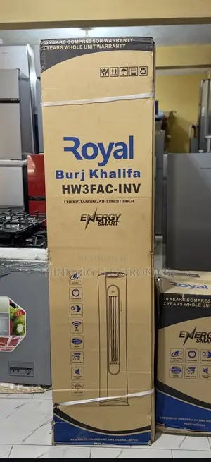 Royal Burj Khalifa 3HP Inverter Floor Standing AC (HW3FAC-INV