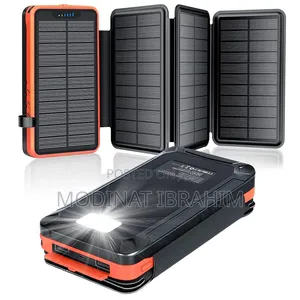 Large Capacity Outdoor Waterproof Solar Powerbank 26800Mah