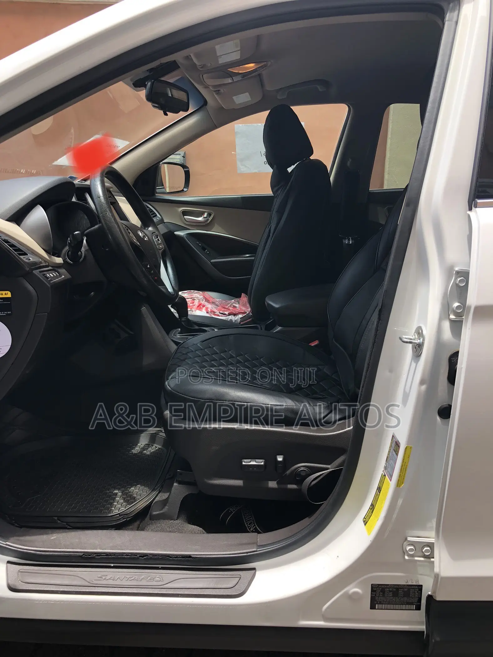 Hyundai Santa Fe 2017 White