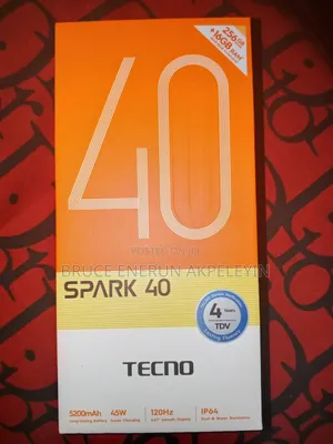 Tecno Spark 40 256 GB Black