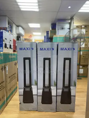 Maxi Bladeless Fan 42 Inch Black (150pd-Ams)