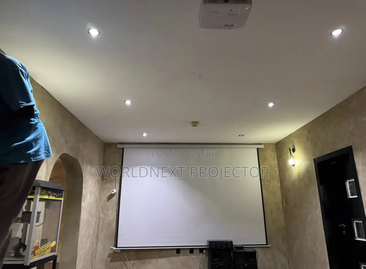 Projector Screen Available
