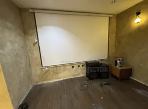 Projector Screen Available
