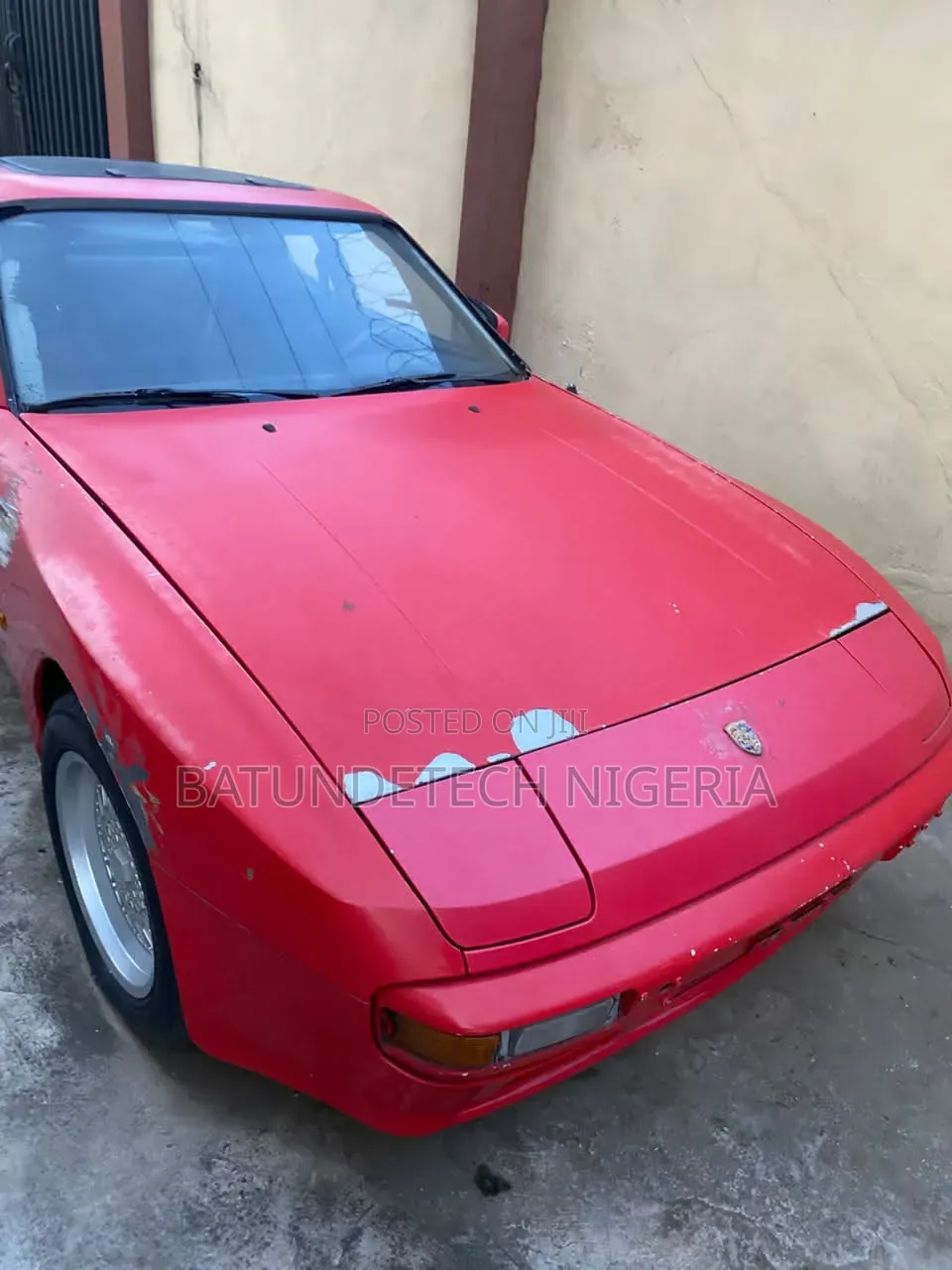 Porsche 944 1984 Red