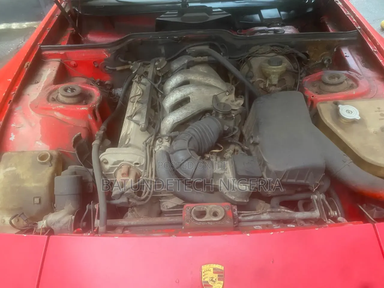 Porsche 944 1984 Red