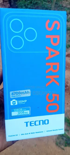 Tecno Spark 50 128 GB Graphite