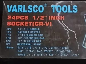 24pcs 1/2" Socket Set