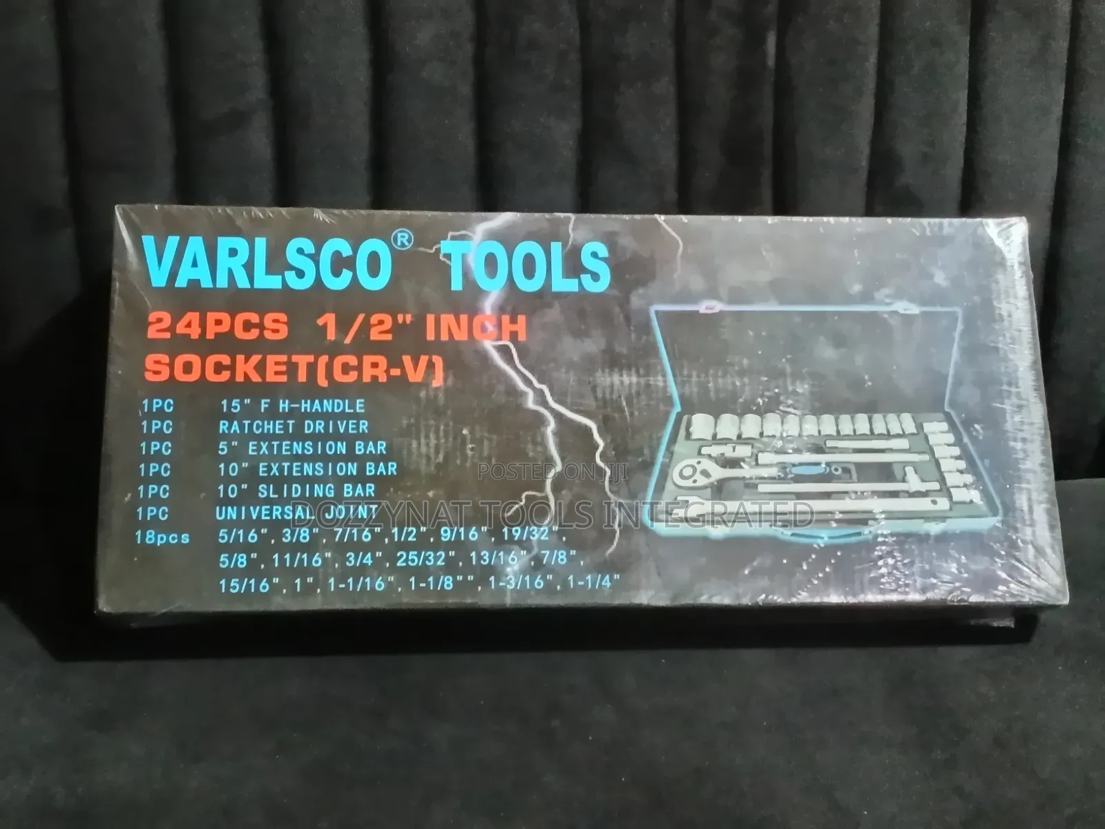 24pcs 1/2" Socket Set