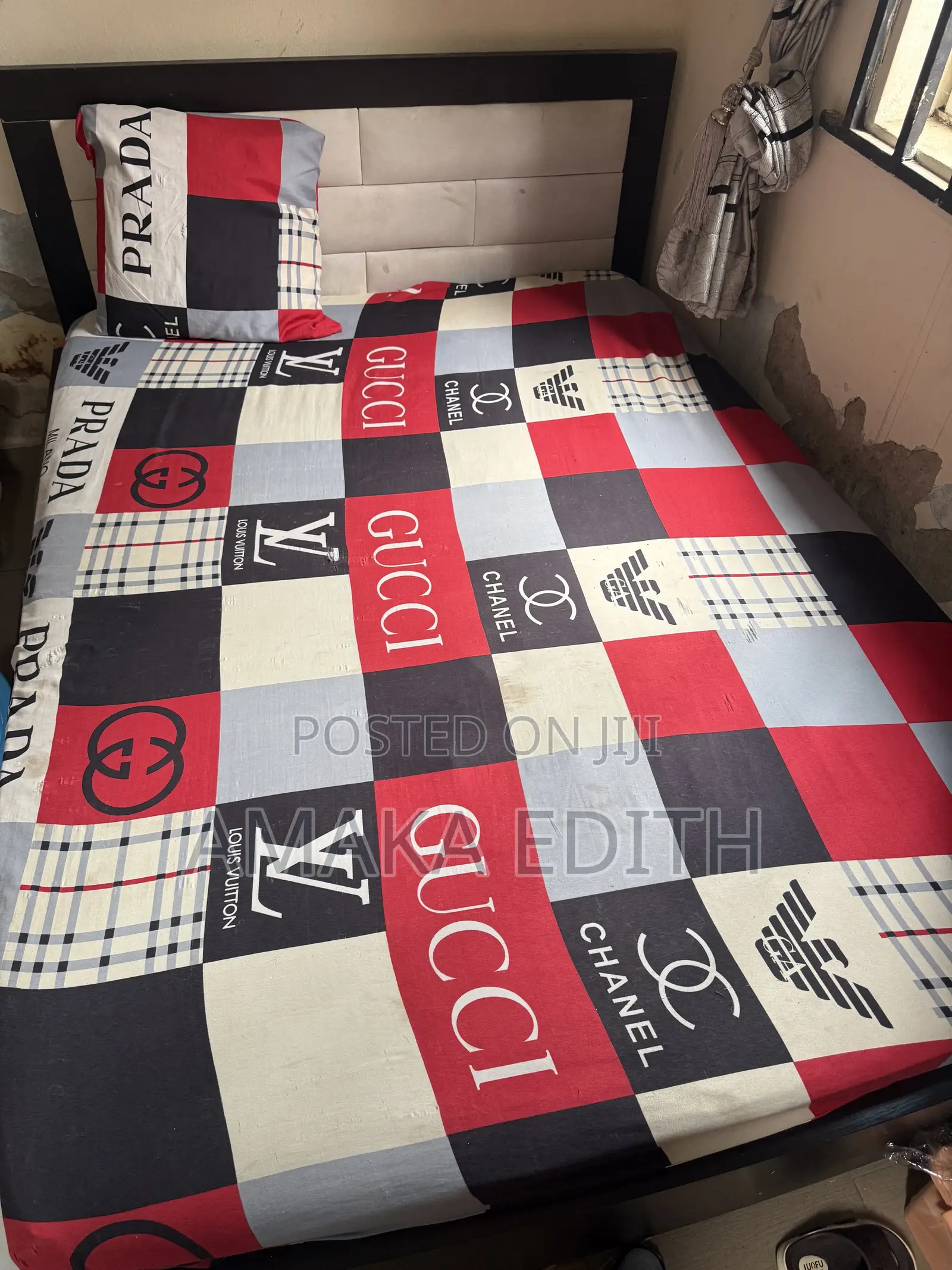 Bed and Bed Frame