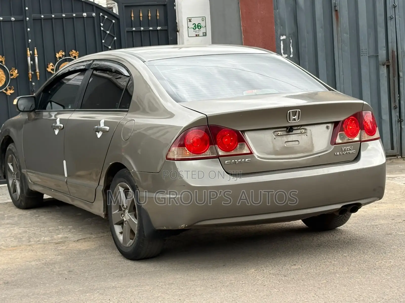 Honda Civic 2007 Brown