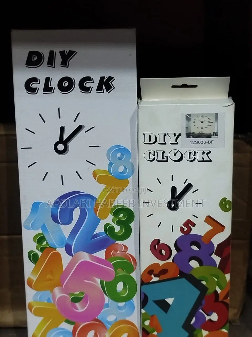 DIY CLOCK (Small Size)
