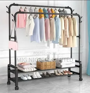 50kg Multifunctional Cloth and Shoe Rack
