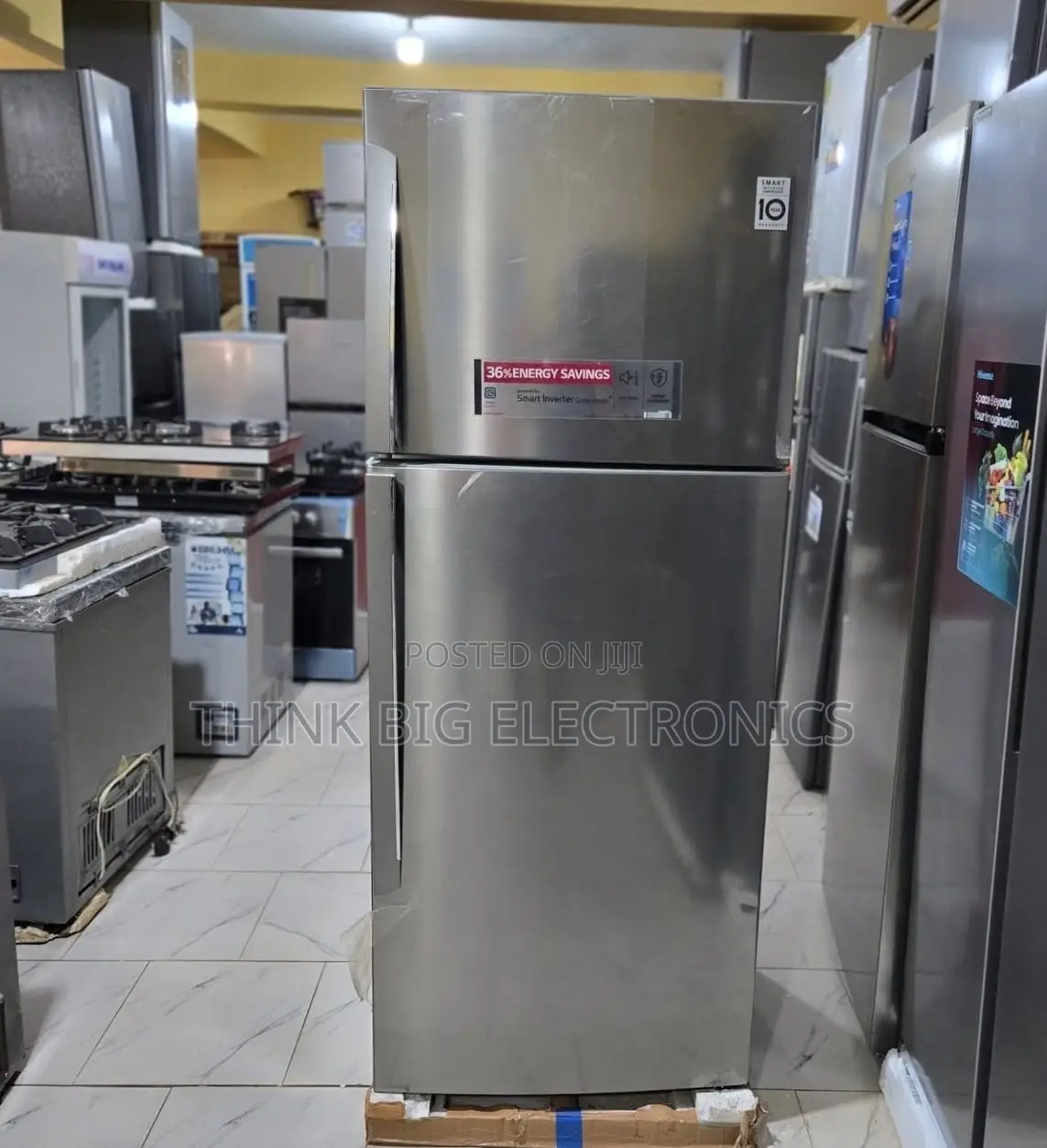 471l LG Smart Inverter Double Door Refrigerator