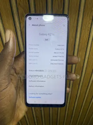 Samsung Galaxy A21s 64 GB White
