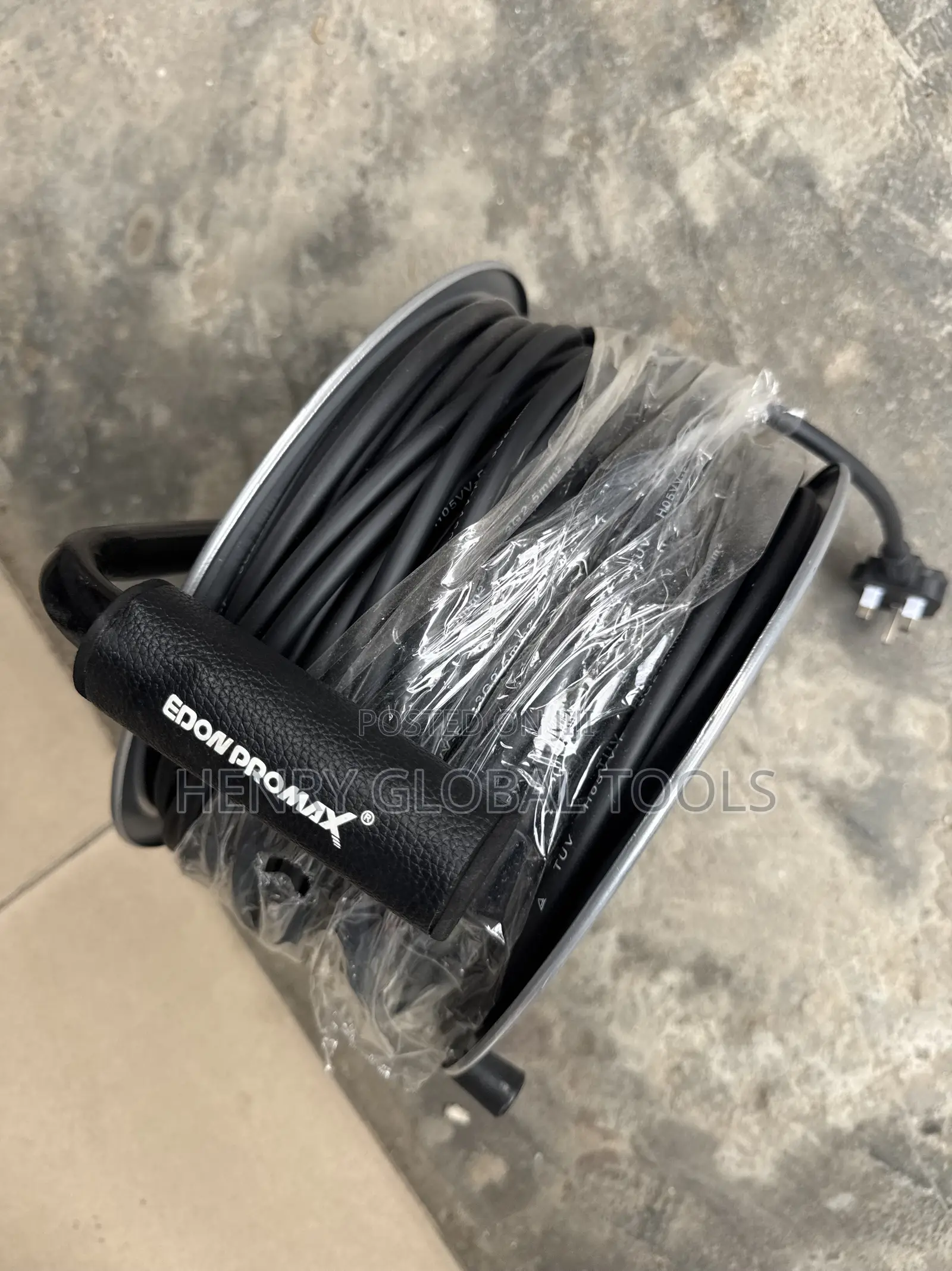  EDOM PROMAX 50M Cable Reel – 2.5mm2 Copper Cable