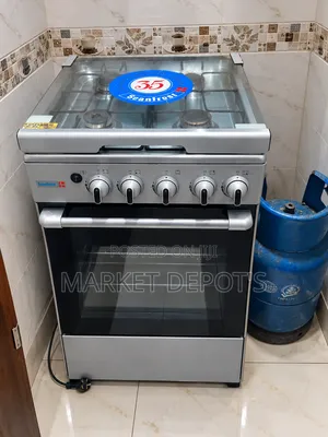 Gas Cooker With Oven and 12.5kg Gas Cylinder