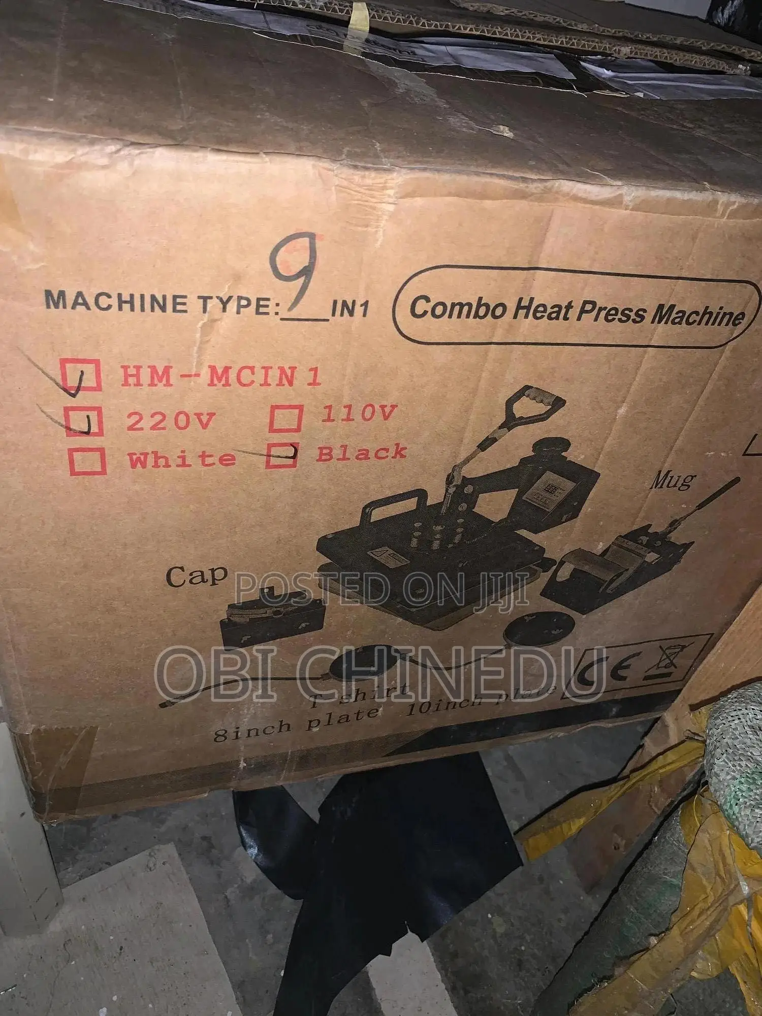 9 in 1 HEAT TRANSFER MACHINE