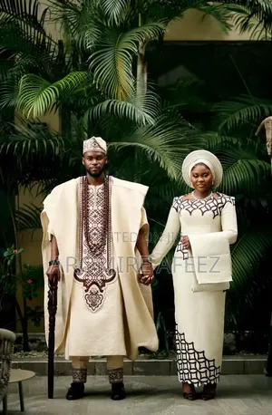 Couple Aso Oke Complete Set