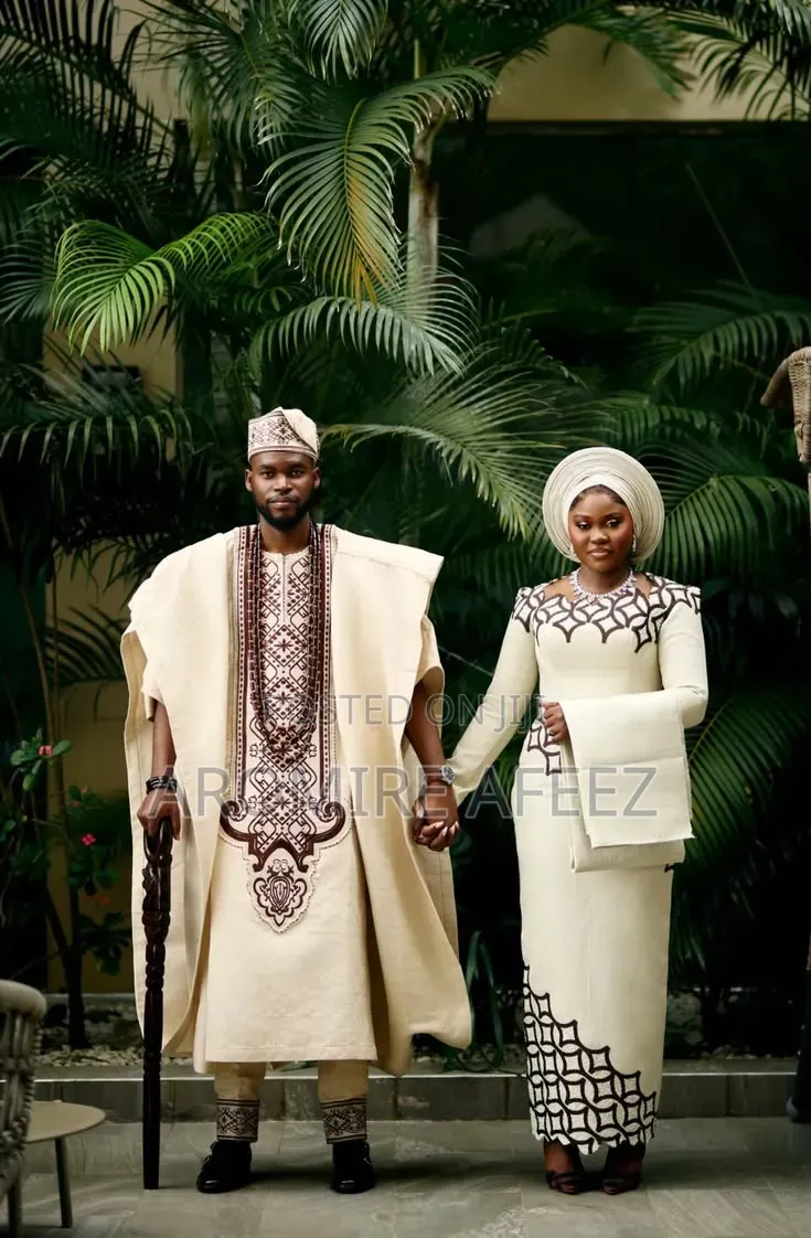 Couple Aso Oke Complete Set