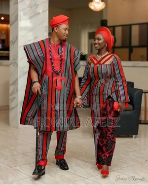 Couple Aso Oke Complete Set