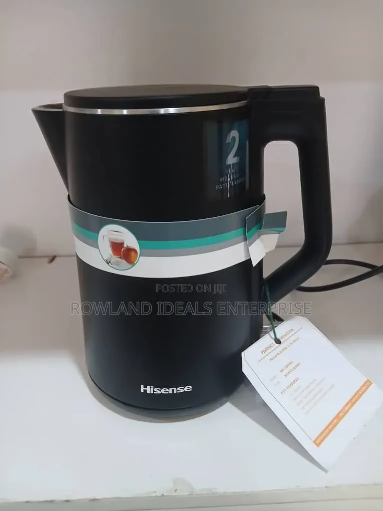 Hisense Kettle 1.5l Black