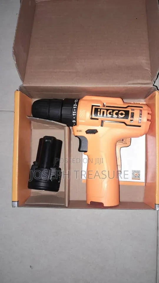 INGCO 12V Cordless Drill – Brand New INGCO 12V Cordless Drill