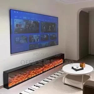 Modern Free Standing Eletric Place / TV Console Insert ( 2METRE)